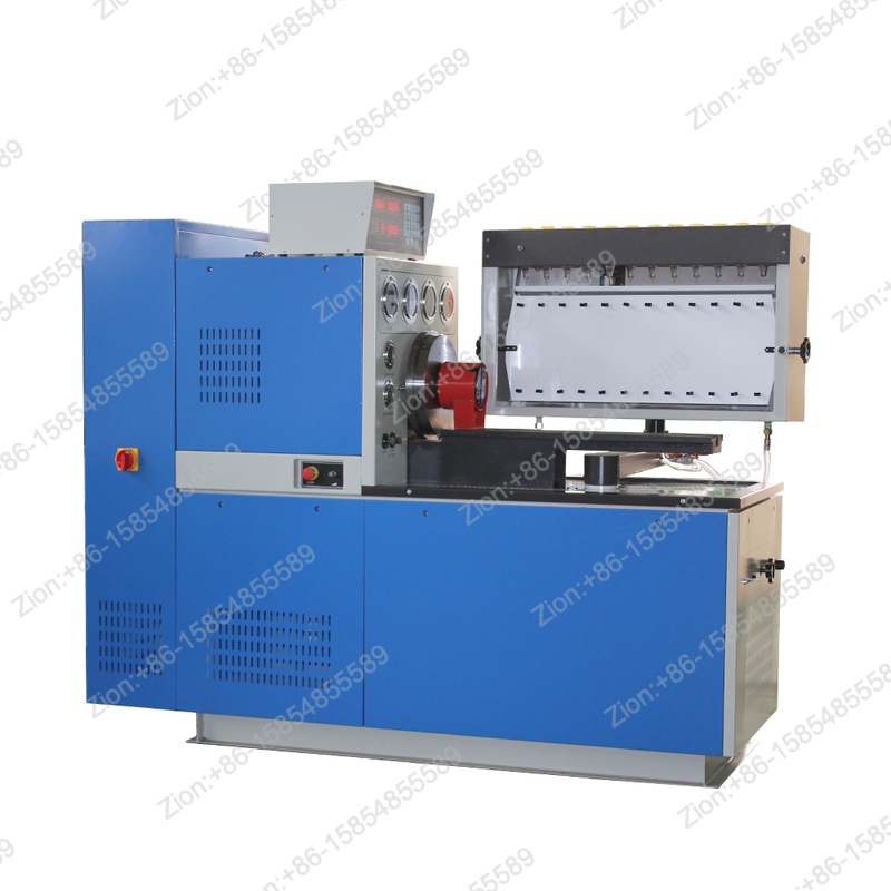 NANTAI BLUE AND WHITE COLOR 12PSB DIESEL FUEL INJECTION PUMP CALIBRATION MACHINE